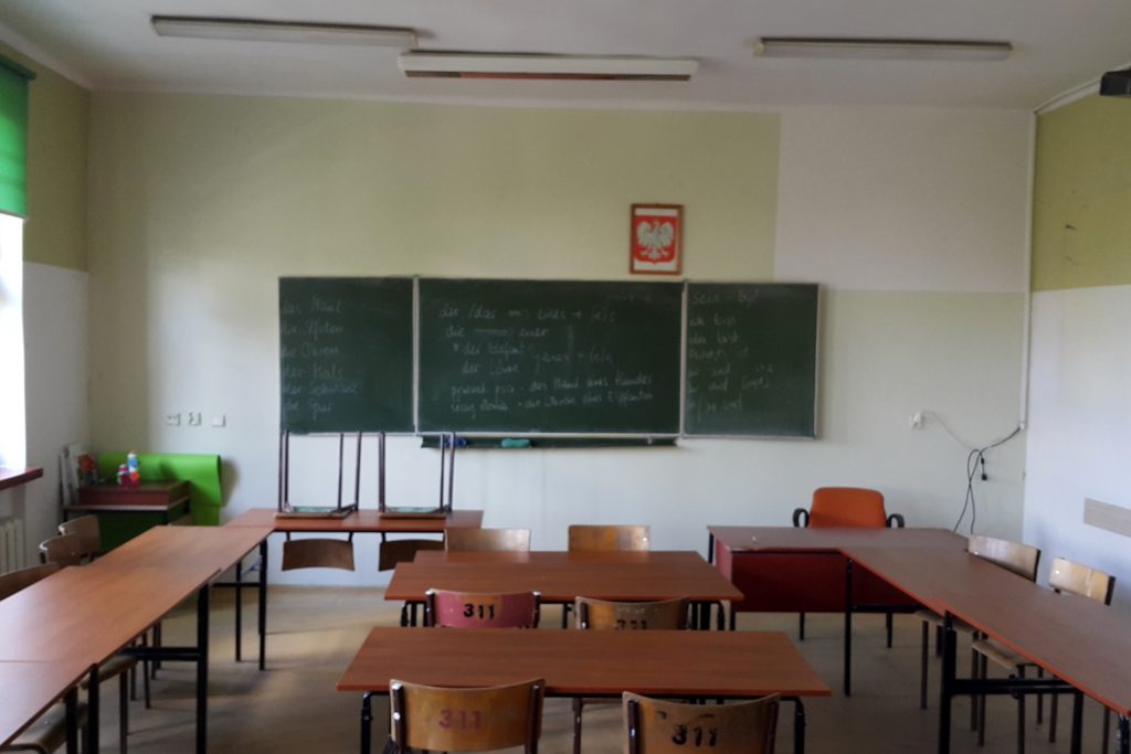 Sala przed malowaniem