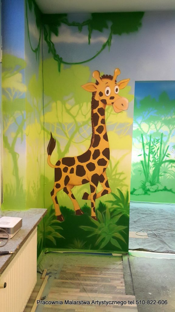 Malowanie sali zabaw dla dzieci