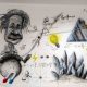 Mural w szkole promująceu edukacje, malowanie klasy matematycznej, aranżacja sali lekcyjnej